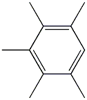 Pentamethylbenzene 结构式