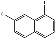 7-氯-1-碘萘 结构式