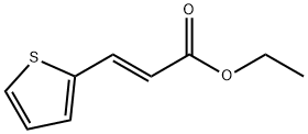 (E)-3-(2-噻吩基)丙烯酸乙酯 结构式