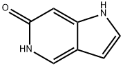 6-羟基-5-氮杂吲哚 结构式