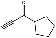 1-环戊基-2-丙炔酮 结构式