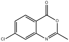 7-Chloro-2-methyl-3,1-benzoxazin-4-one 结构式
