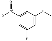 3-氟-5-硝基苯甲醚 结构式