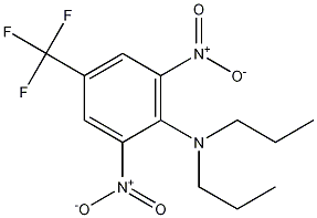 Benzenamine, 2,6-dinitro-N,N-dipropyl-4-(trifluoromethyl)- 结构式