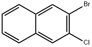 2-溴-3-氯萘 结构式