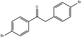 1,2-双(4-溴苯基)乙酮 结构式