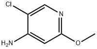 4-氨基-5-氯-2-甲氧基吡啶 结构式