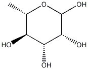 Rhaminopyranose, L- 结构式