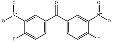 双(4-氟-3-硝基苯基)甲酮 结构式