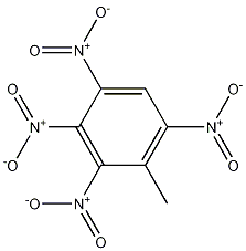 2,3,4,6-Tetranitrotoluene
 结构式
