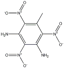 3,5-Diamino-2,4,6-trinitrotoluene 结构式