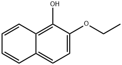 2-乙氧基萘-1-醇 结构式