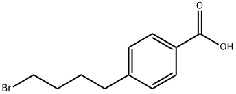 4-(4-bromobutyl)benzoic acid 结构式