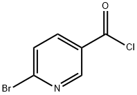 6-溴烟酰氯 结构式