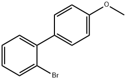 2-溴-4'-甲氧基联苯 结构式