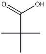 2,2-Dimethylpropanoic acid 结构式