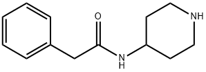 2-phenyl-N-(piperidin-4-yl)acetamide 结构式