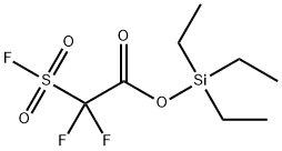 2,2-二氟-2-(氟磺酰基)乙酸三乙基硅酯 结构式