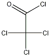 Trichloroacetyl chloride 结构式