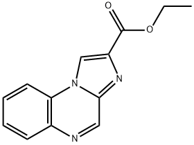 Imidazo[1,2-a]quinoxaline-2-carboxylic acid ethyl ester 结构式