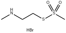 2-(Methylamino)ethyl Methanethiosulfonate Hydrobromide 结构式