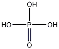 Orthophosphoric acid 结构式