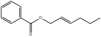 (E)-2-Hexenyl benzoate 结构式