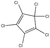 Perchlorocyclopentadiene 结构式