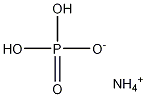 Ammonium dihydrogen orthophosphate 结构式