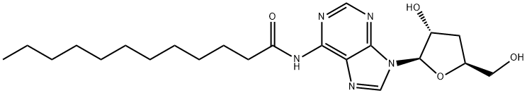 N6-Lauroyl Cordycepin 结构式