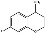 7-氟苯并二氢吡喃-4-胺 结构式