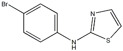 N-(4-bromophenyl)thiazol-2-amine 结构式