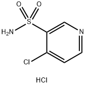 4-氯-3-嘧啶磺胺盐酸盐 结构式