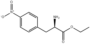 4-nitro-L-phenylalanine ethyl ester 结构式