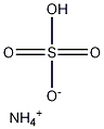 Ammonium hydrogen sulfate 结构式