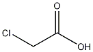 Chloroacetic acid 结构式