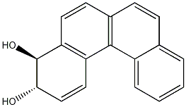 Benzo(C)phenanthrene-3,4-diol, 3,4-dihydro-, trans-(+-)- 结构式