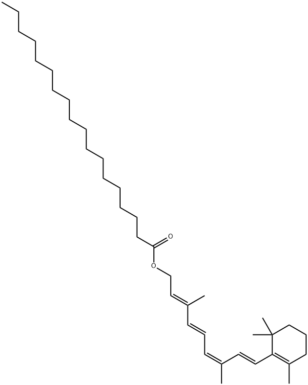 9-cis-Retinyl Stearate 结构式