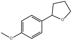 2-(4-甲氧基苯基)-四氢呋喃 结构式