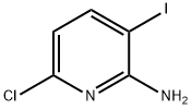 2-氨基-3-碘-6-氯吡啶 结构式