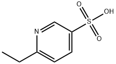 6-Ethylpyridine-3-sulfonic acid 结构式