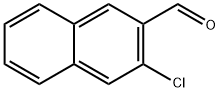 3-氯-2-萘甲醛 结构式