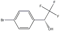(R)-1-(4-BROMOPHENYL)-2,2,2-TRIFLUOROETHANOL 结构式