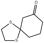 1,4-Dithiaspiro[4.5]decan-7-one 结构式