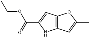 2-甲基-4H-呋喃并[3,2-B]吡唑-5-羧酸乙酯 结构式