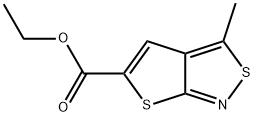 ethyl 3-methylthieno[2,3-c]isothiazole-5-carboxylate 结构式