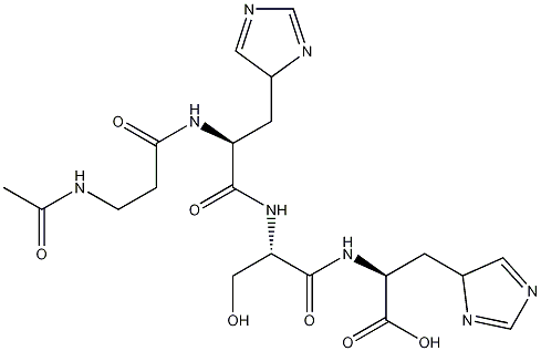乙酰基四肽-5 结构式