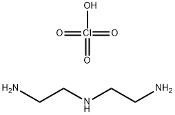 N-(2-Aminoethyl)-1,2-ethanediamine diperchlorate 结构式