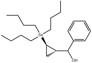 Phenyl(2-(tributylstannyl)cyclopropyl)methanol 结构式