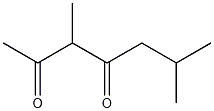 3,6-Dimethylheptan-2,4-dione 结构式